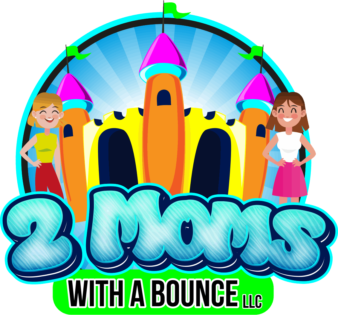Two Moms with a Bounce Bounce House Party Rental Howell